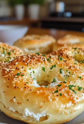 Garlic-Parmesan Cottage Cheese Bagels