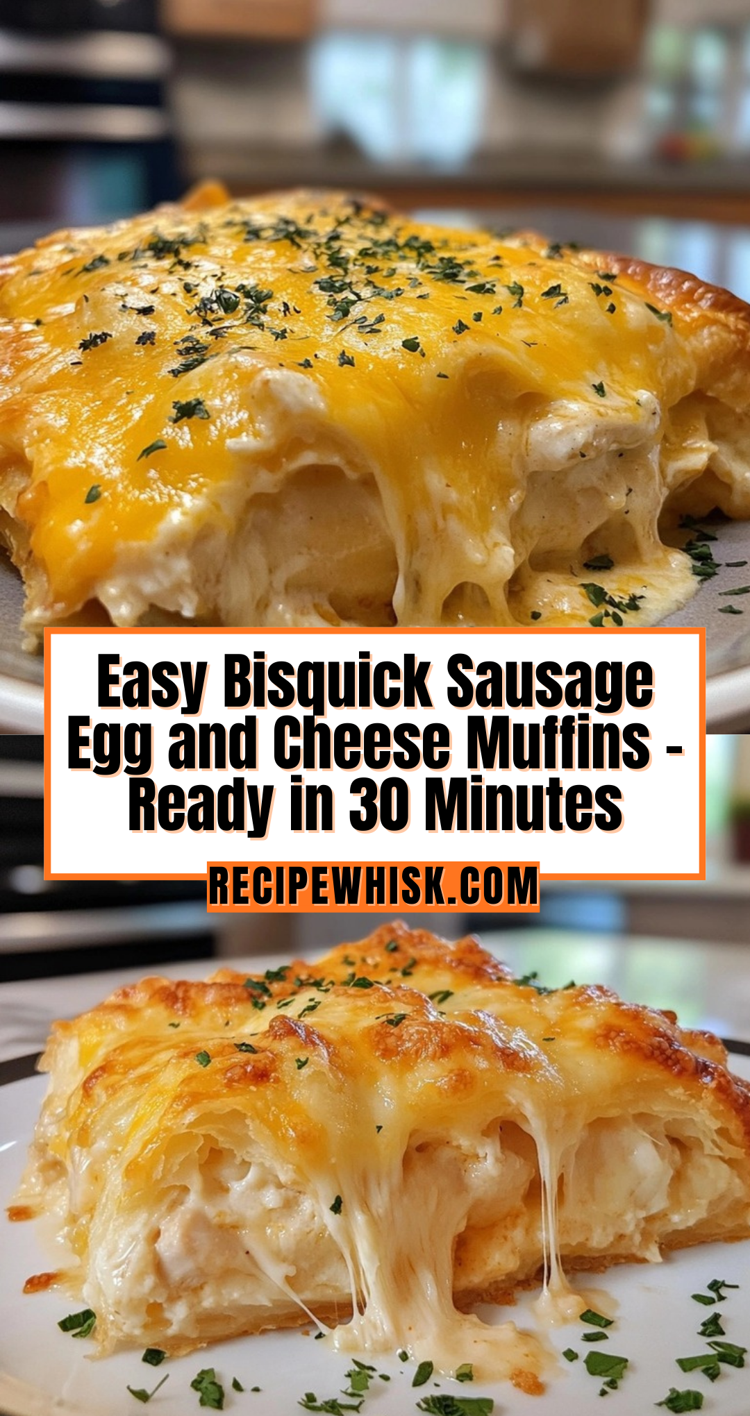 Cheesy Chicken Crescent Bake